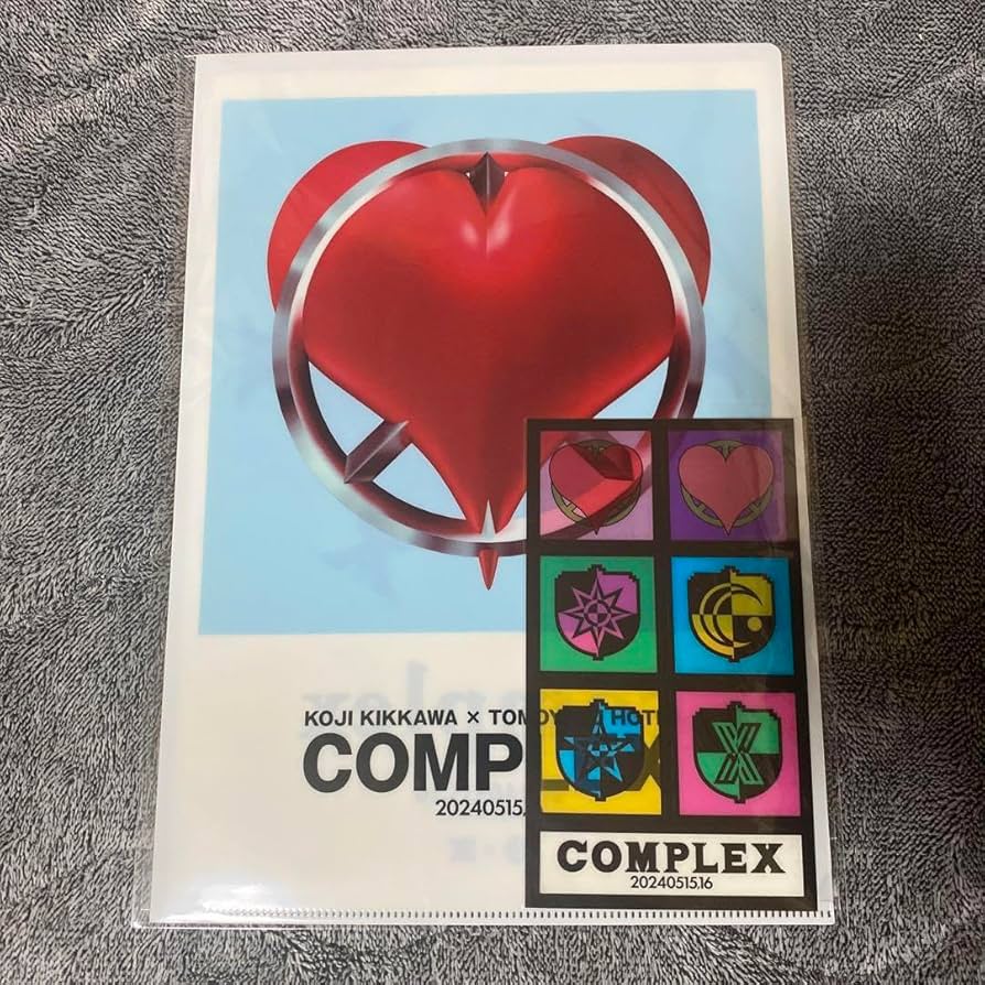 COMPLEX セット➕クリアファイル付き